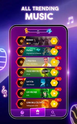 Tiles Hop Music & Ball Game preview